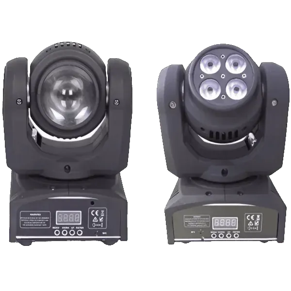 LED otočná hlava BEAM+WASH 1+4 x 10 W RGBW