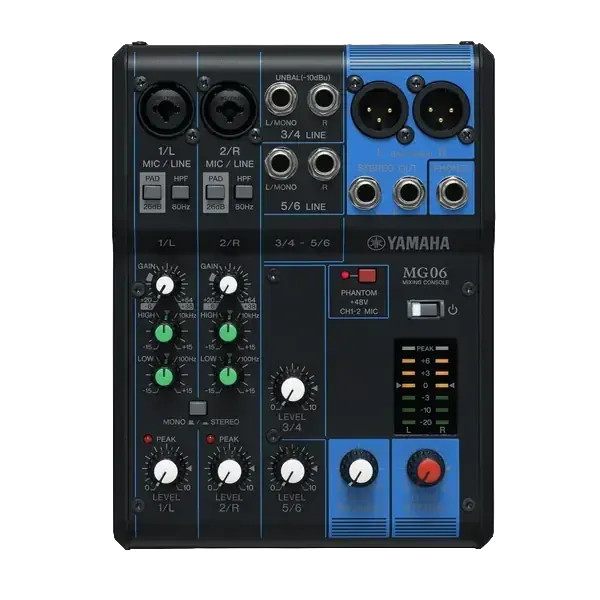 Mix Yamaha MG06