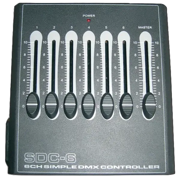ovladač SDC 6 DMX