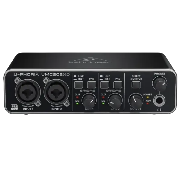 Zvuková karta Behringer UMC202HD